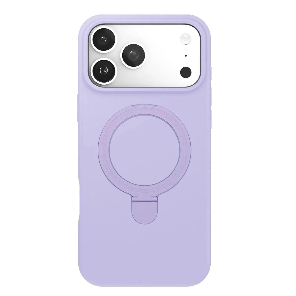 Apple İphone 17 Pro Max Regal Magsafe Standlı Kapak - Lila görsel 2