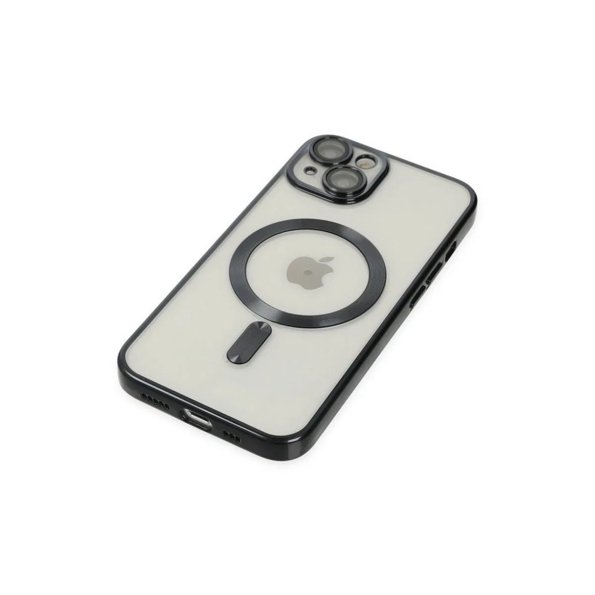 Apple İphone 14 Kılıf Kross Magneticsafe Kapak - Siyah görsel 5
