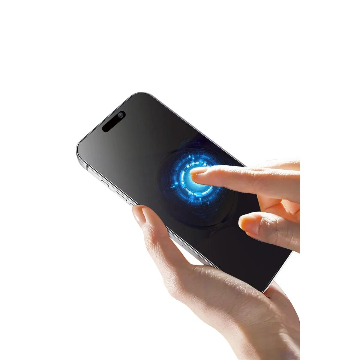 Apple İphone 17 Bilvis 5in1 5d Magic Hayalet Cam Ekran Koruyucu - Siyah görsel 6