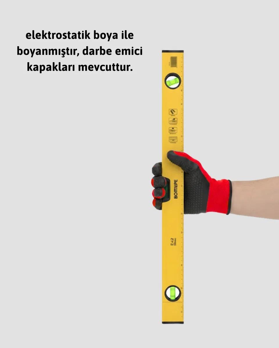 Profesyonel 600 mm Su Terazisi Duvar ve Montaj İşleri İçin Yeni Nesil görsel 4