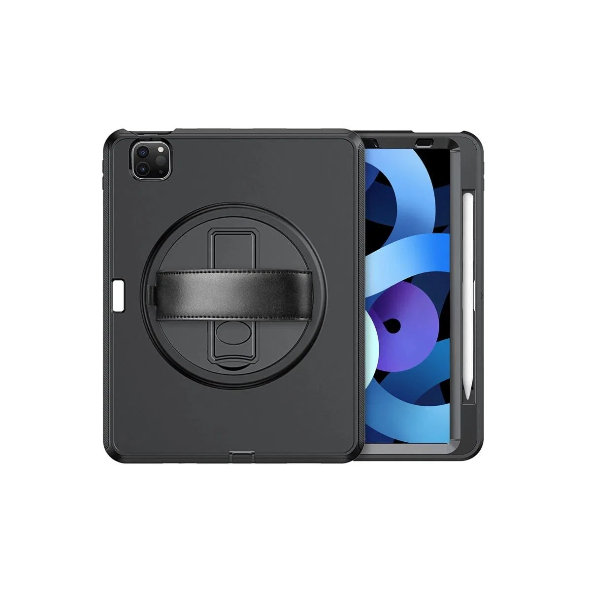 Apple İpad Pro 11 (2018) Kılıf Hand Strap Tablet Kılıfı - Siyah görsel 3