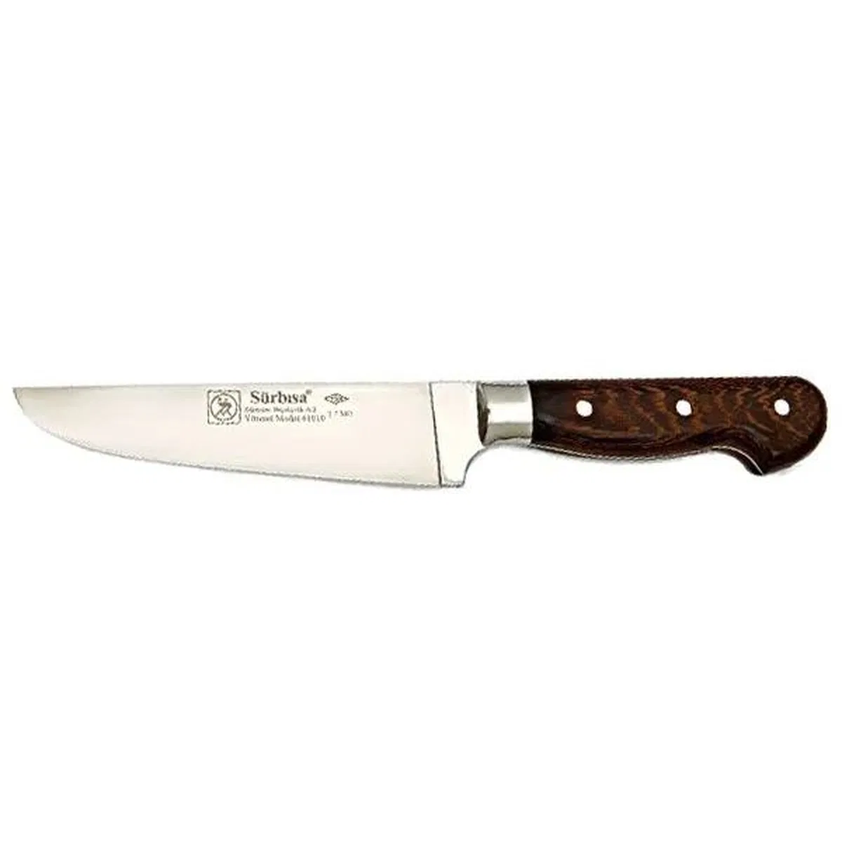 61010ym - Sürmene Yöresel Kasap Deri Yüzme Bıçağı 15 Cm görsel 2