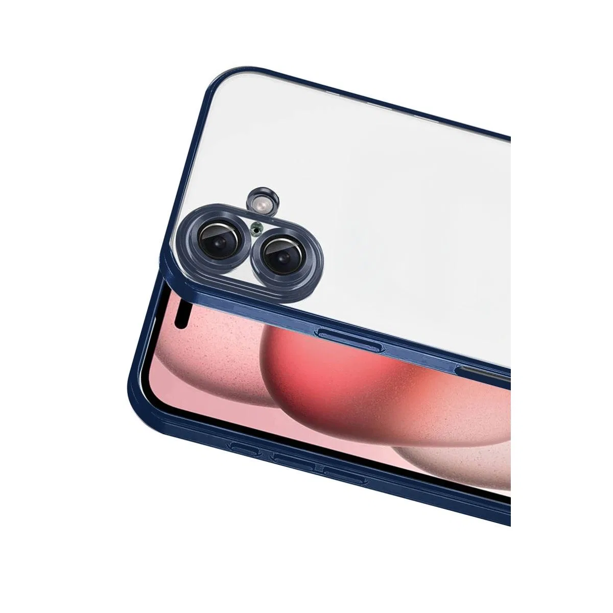 Apple İphone 17 Razer Lensli Silikon - Lacivert görsel 2