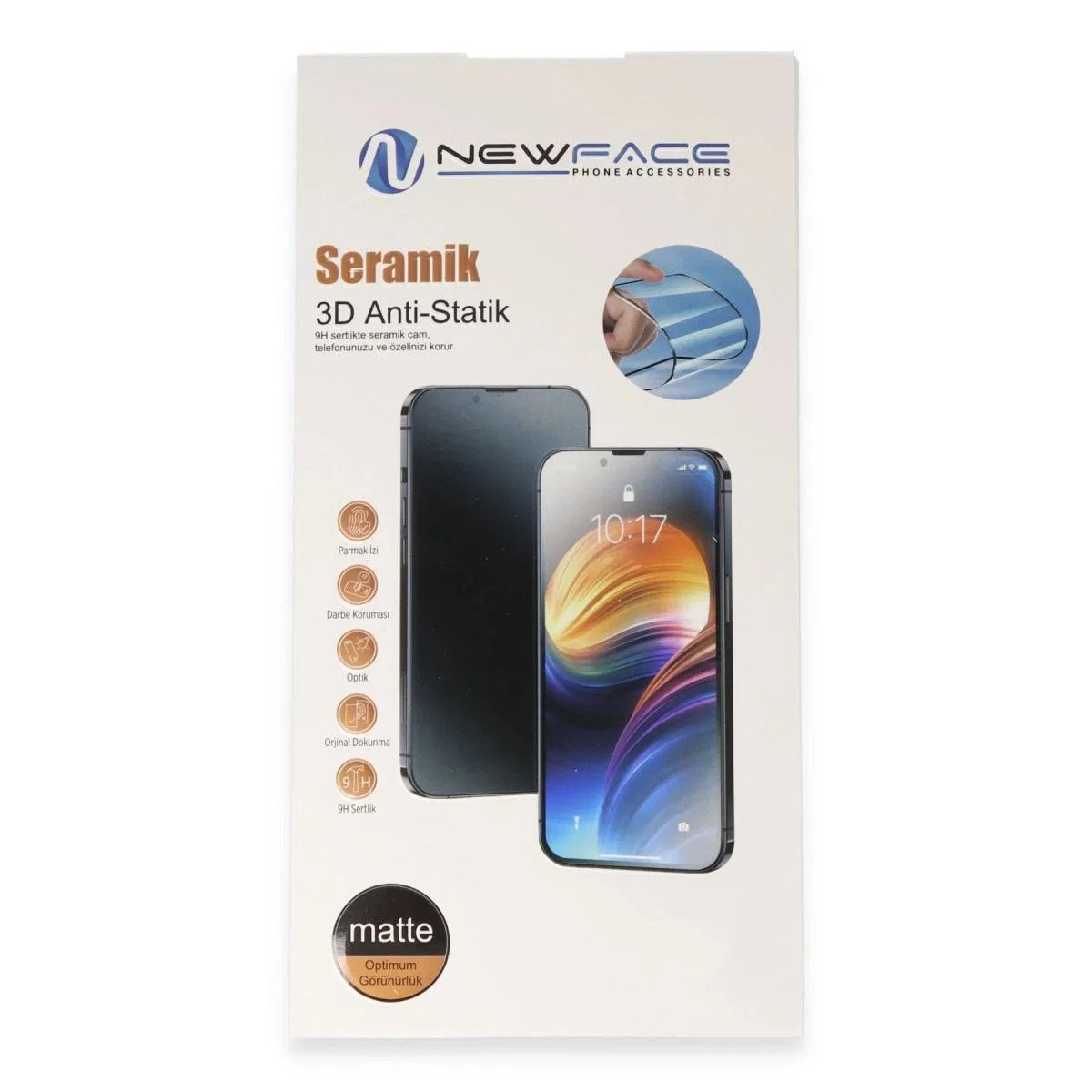 Samsung Galaxy A55 5g 3d Antistatik Mat Seramik Nano Ekran Koruyucu görsel 4