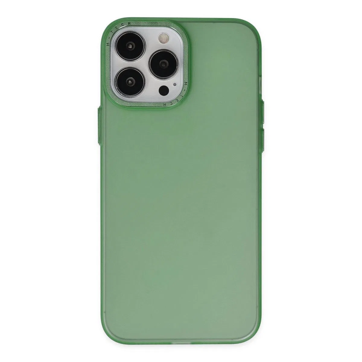 Apple İphone 13 Pro Kılıf Modos Metal Kapak - Koyu Yeşil
