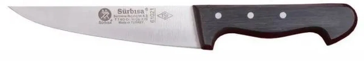 61021 - Sürmene Kasap Kemik Sıyırma Bıçağı 16 Cm görsel 2