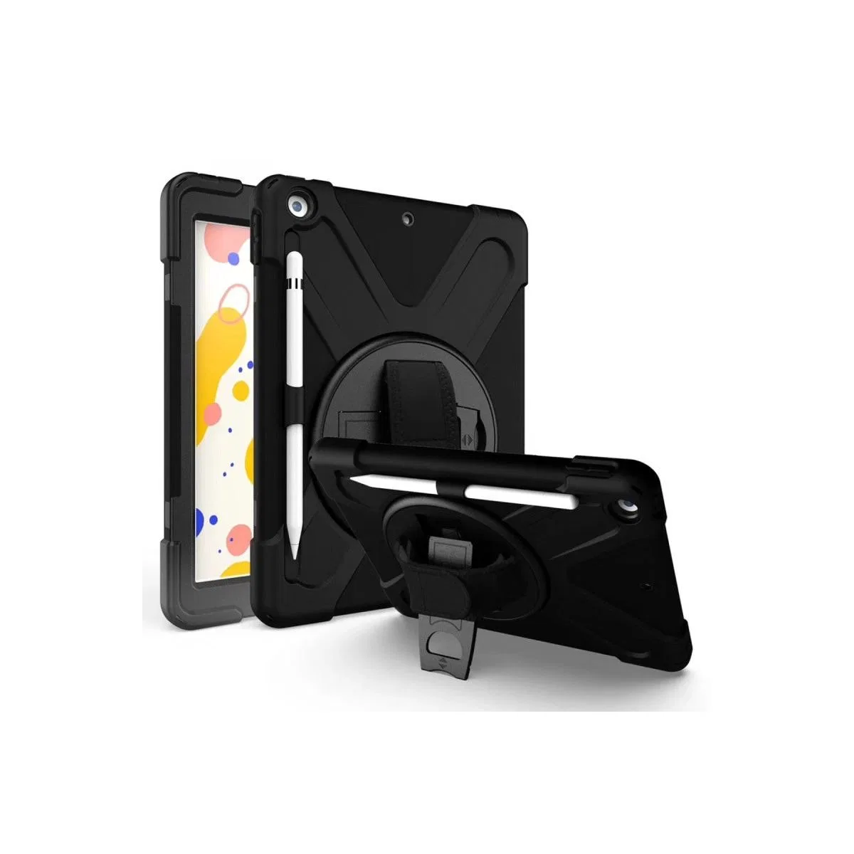 Apple İpad 10. 2 (7. nesil) Kılıf Amazing Tablet Kapak - Siyah
