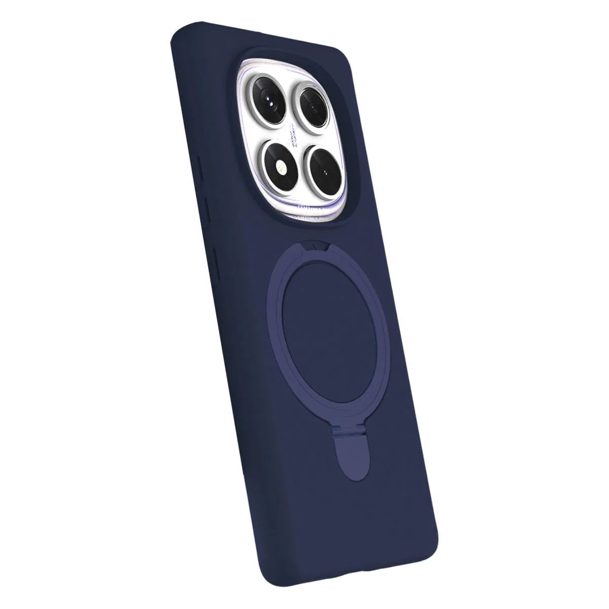 Xiaomi Redmi Note 14 Pro 5g Regal Magsafe Standlı Kapak - Lacivert görsel 3