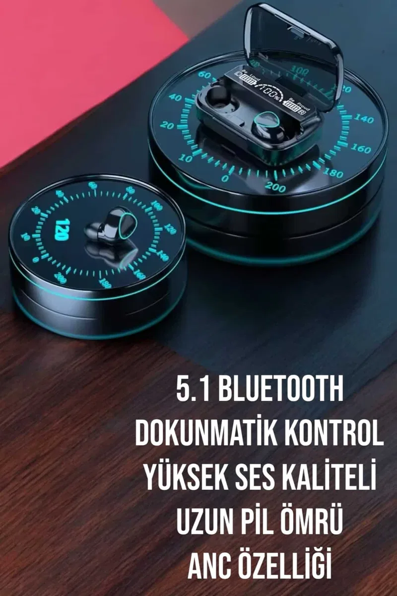 Gürültü Önleyici Spor ve Günlük Kullanım için Konforlu ve Şık Kablosuz Kulaklık görsel 4