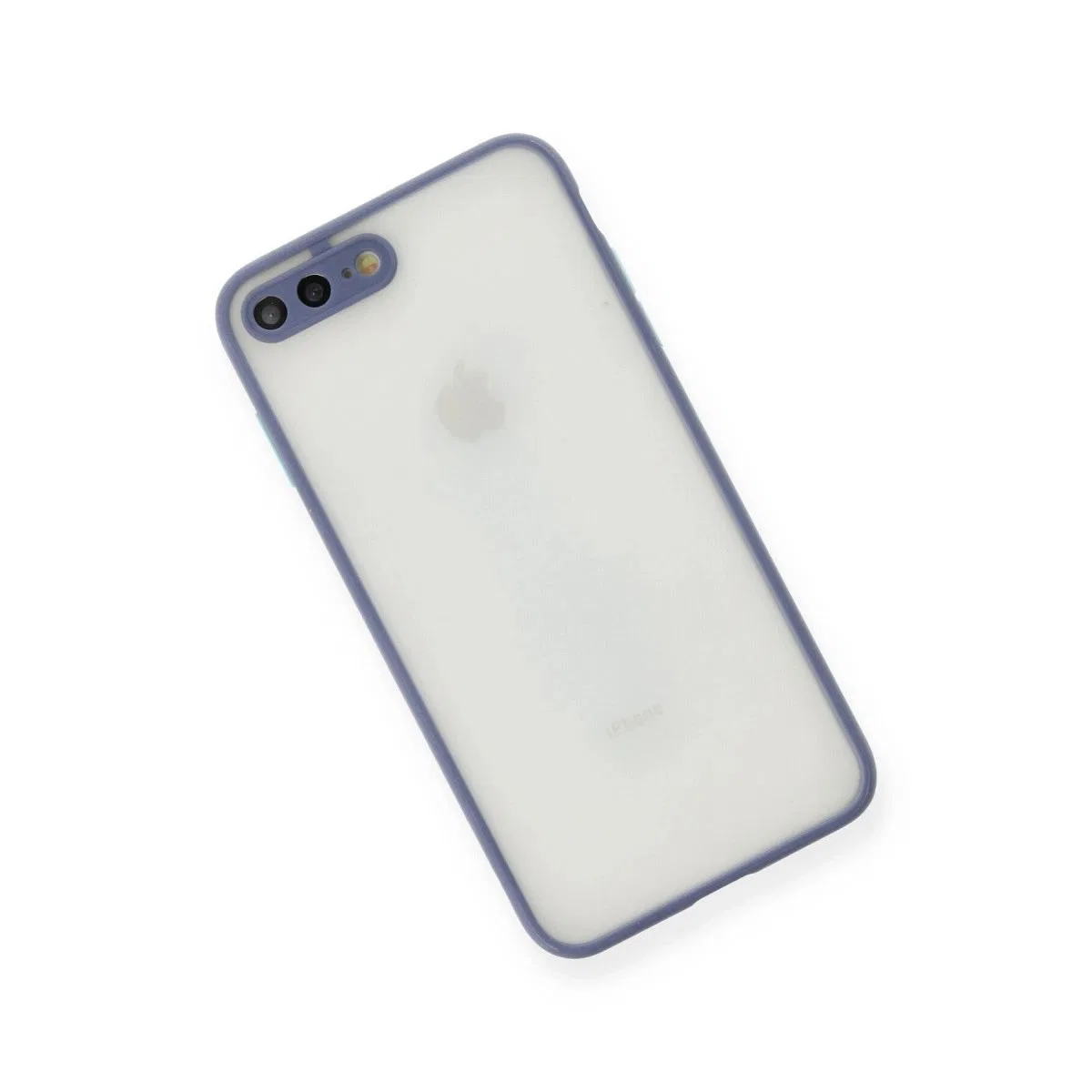 Apple İphone 7 Plus Kılıf Montreal Silikon Kapak - Gri görsel 3