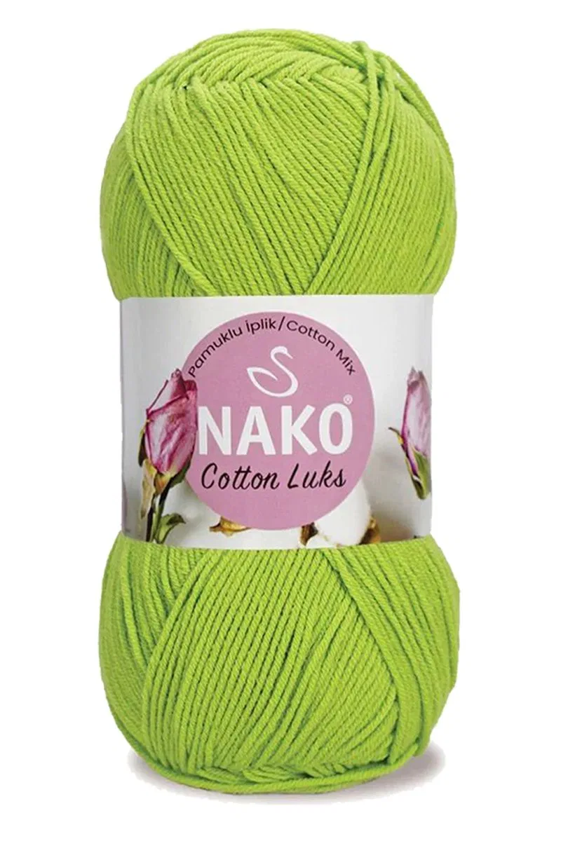 5 Adet Cotton Lüks Yelek Tunik Kazak Bluz Hırka İpi Yünü Fıstık Yeşili 97567 görsel 2