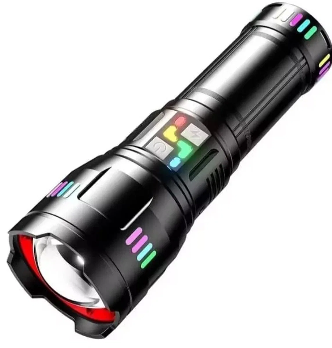 F. b. ı Pro F-3002 Alüminyum Tg Led Gece Şeritli Type-c Şarjlı El Feneri