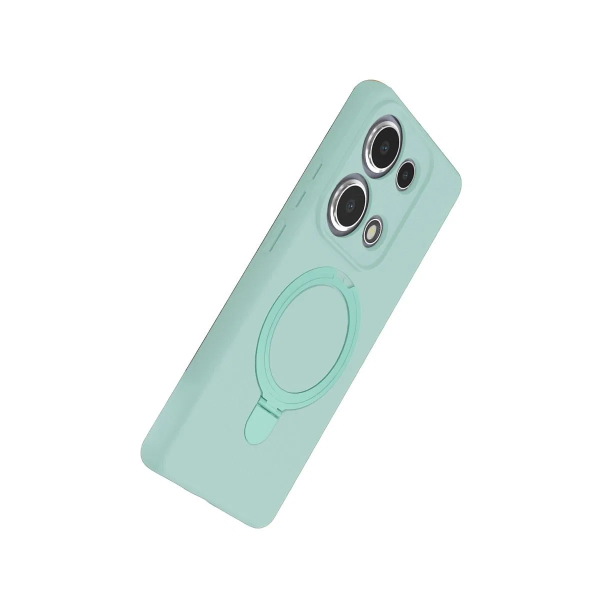 Xiaomi Redmi Note 13 Pro 4g Regal Magsafe Standlı Kapak - Su Yeşili görsel 4