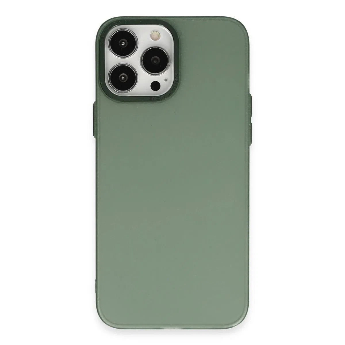 Apple İphone 13 Pro Max Kılıf Modos Metal Kapak - Koyu Yeşil