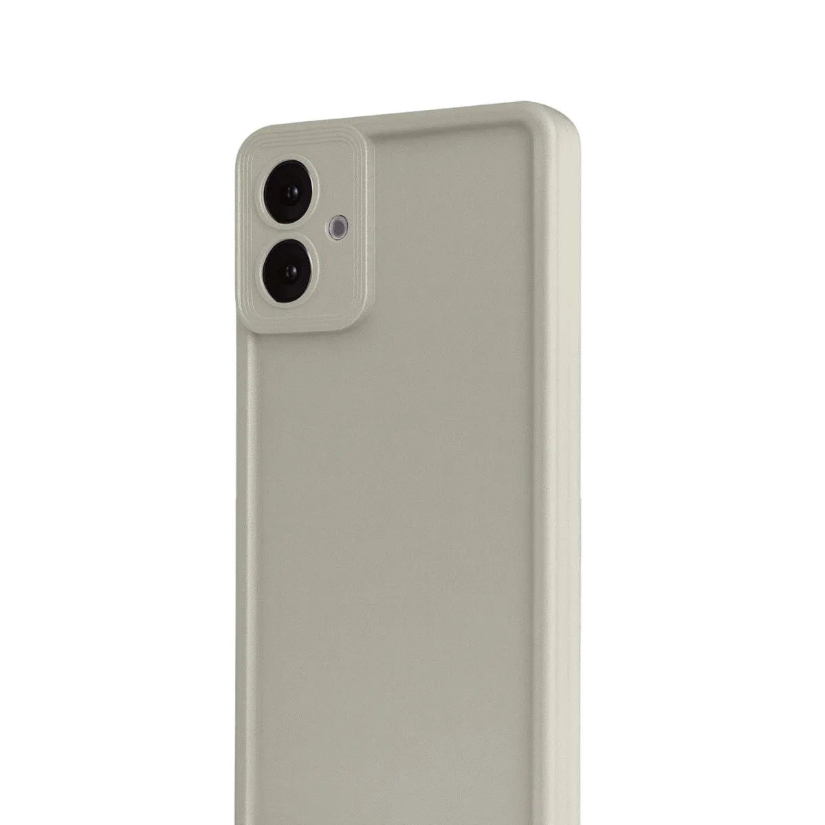 Samsung Galaxy A07 4g Viera Silikon - Krem görsel 2
