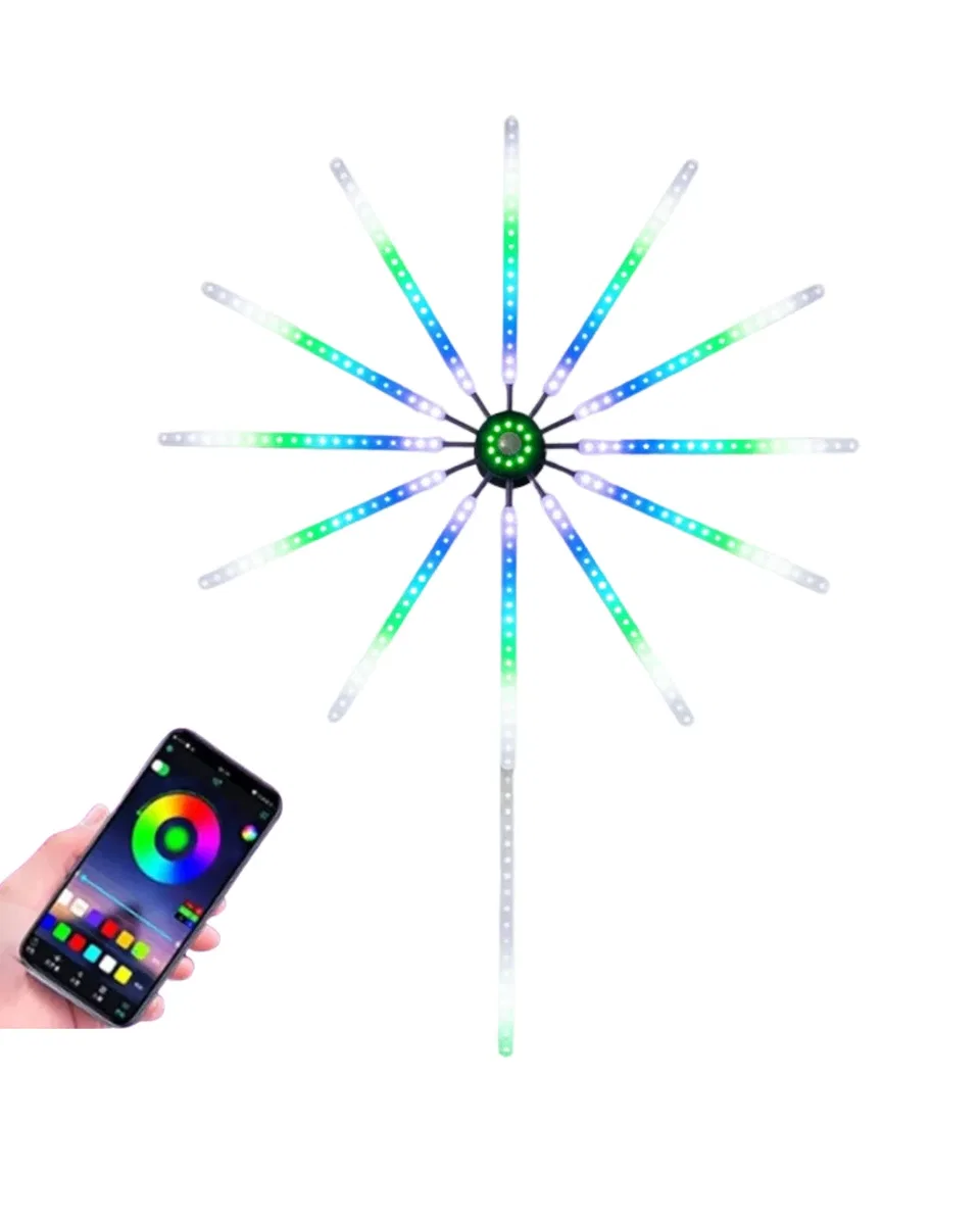 Akıllı RGB LED Duvar Lambası Kumandalı ve Uygulama Kontrollü Yeni Nesil görsel 3