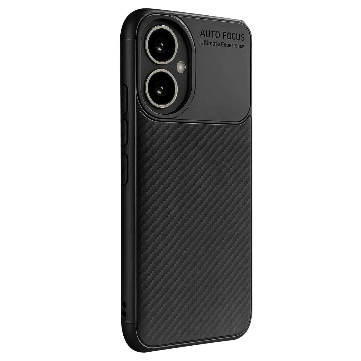 Honor 400 Kılıf Auto Focus Karbon Kapak - Siyah görsel 2