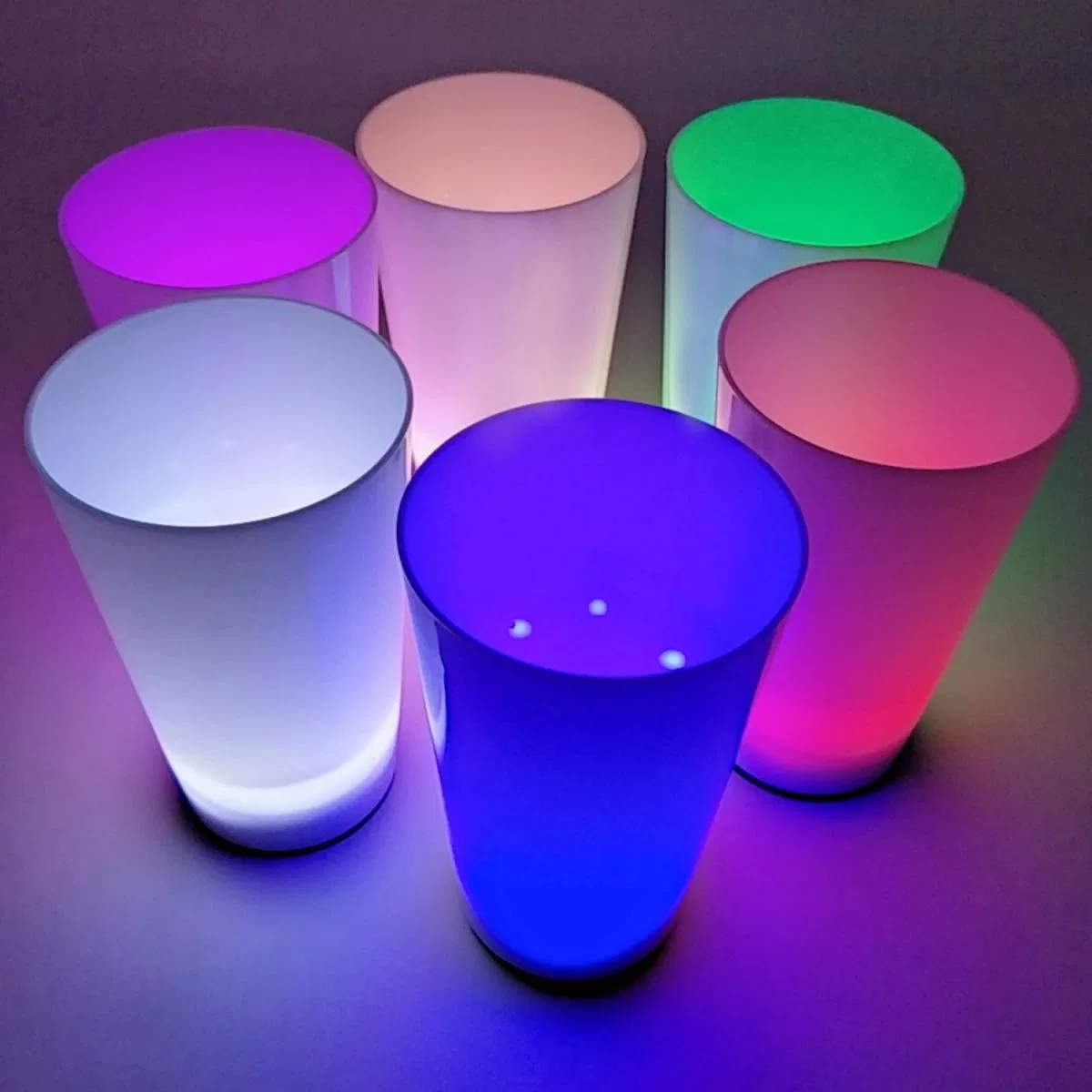 Glow Partisi Bardakları 6 Renk 6 Adet 1. 5 Oz 4. 5 X 6. 5 Cm görsel 4