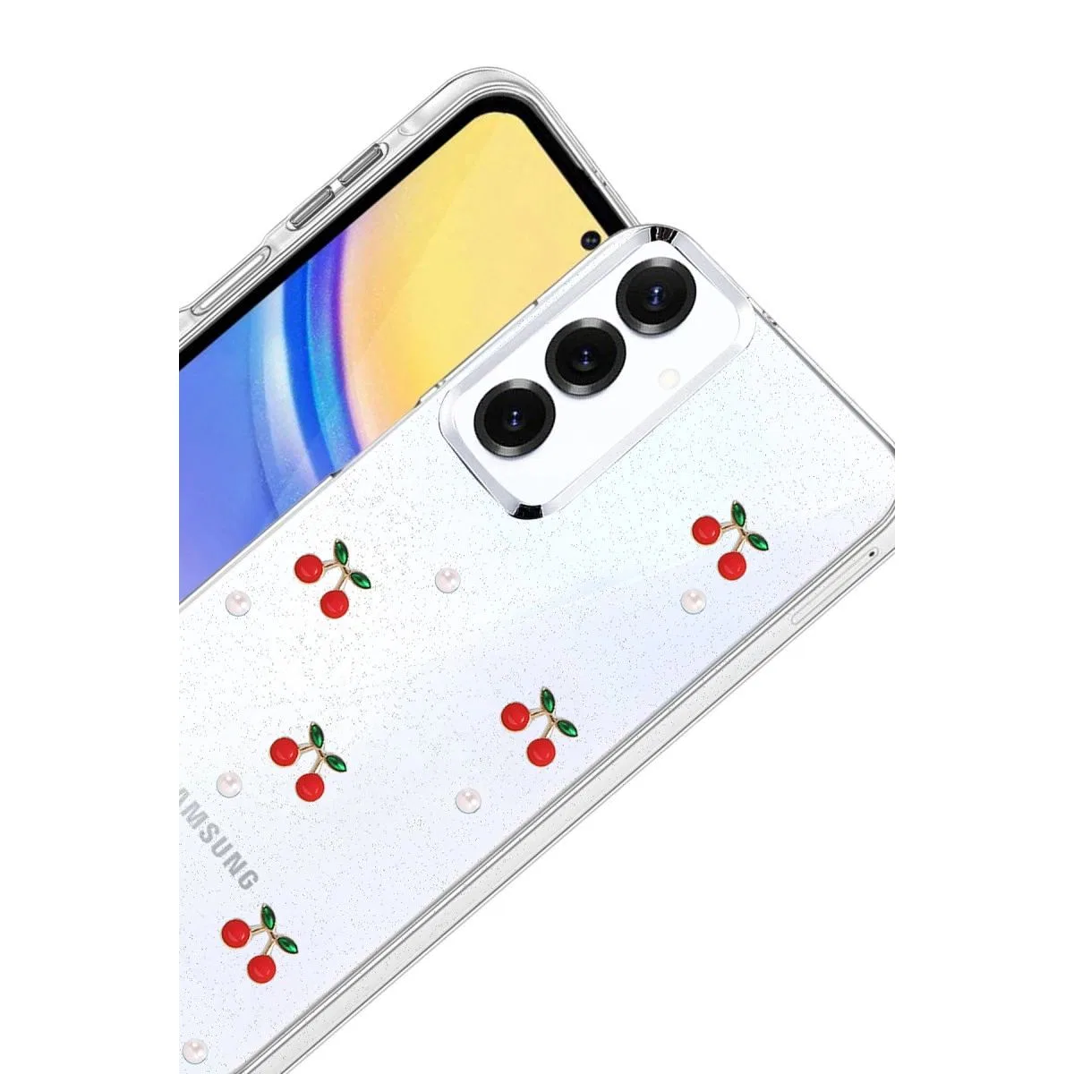 Samsung Galaxy A16 5g Fiyonk Desenli Kapak - Desen 9 görsel 3