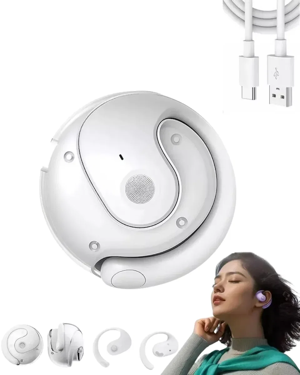 TWS Kablosuz Kulaklık Yüksek Ses Kalitesi ve Ergonomik Kulak Kancalı Tasarım görsel 4