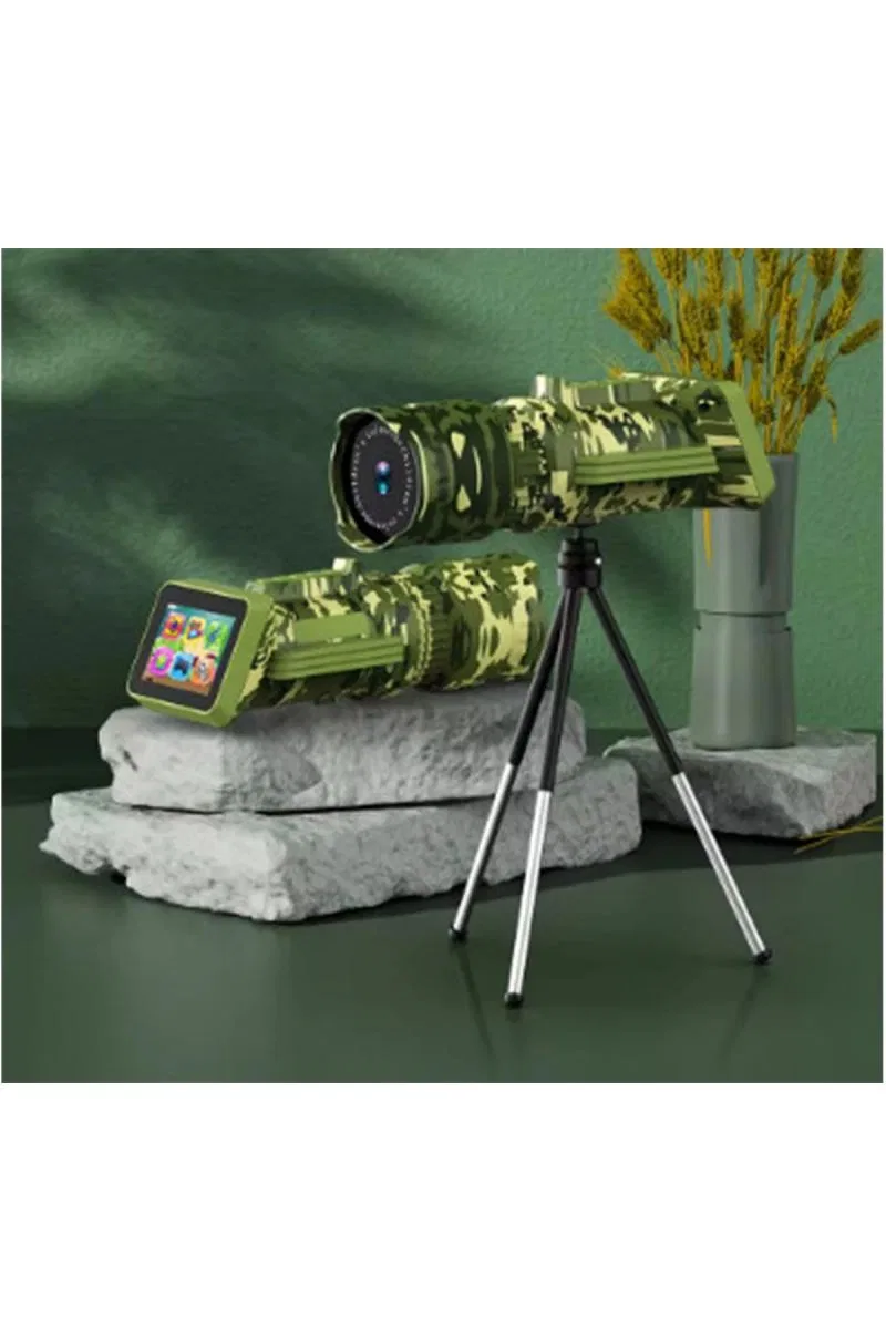Digital Dürbün 8, 0 Megapixel, 2. 0 Lcd Hd Uzun Menzilli Taşınabilir 1080px720p Tripodlu Dürbün görsel 4