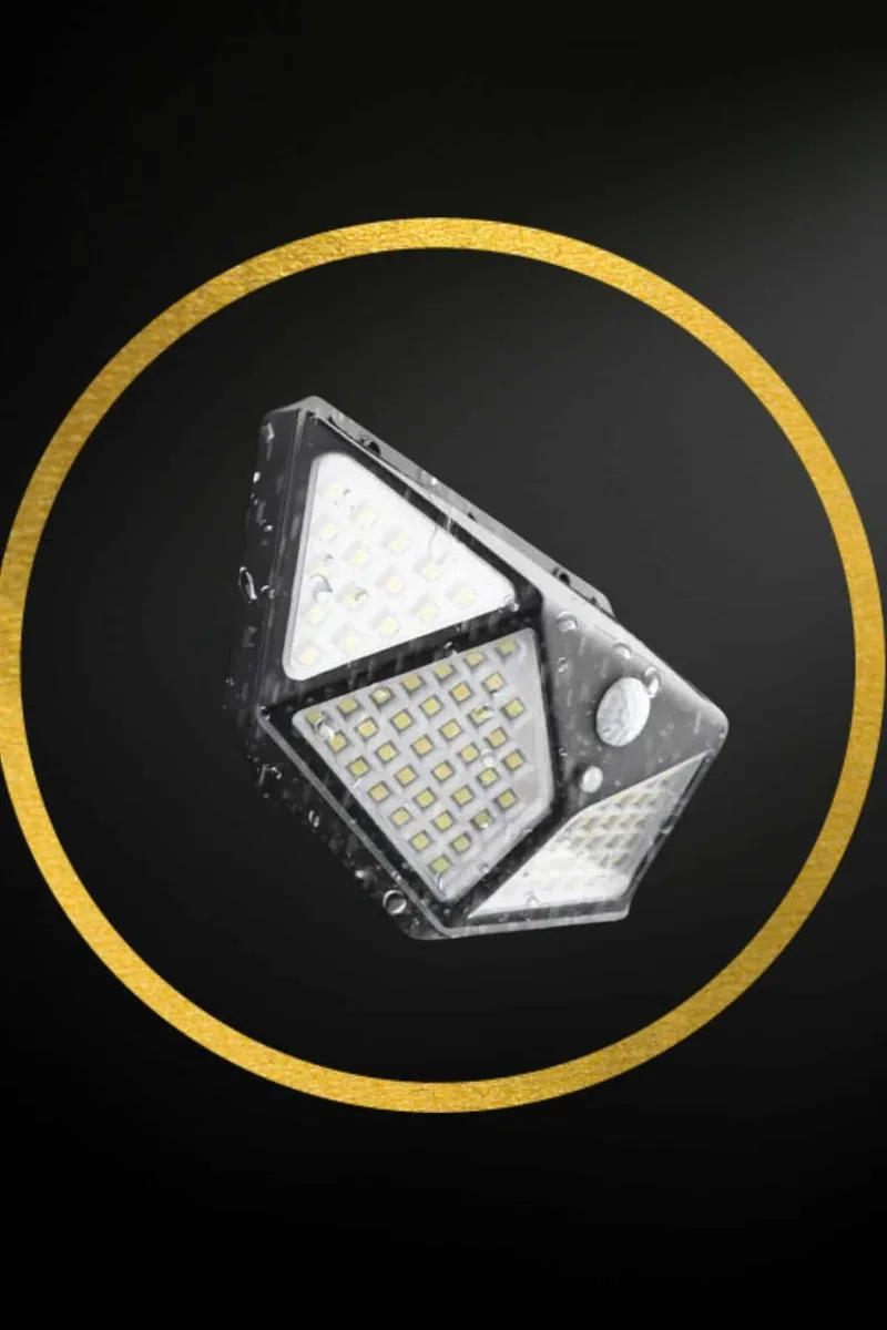 Bahçe Lambası Bahçe Aydınlatma Sensörlü Suya Dayanıklı 100 Led görsel 4