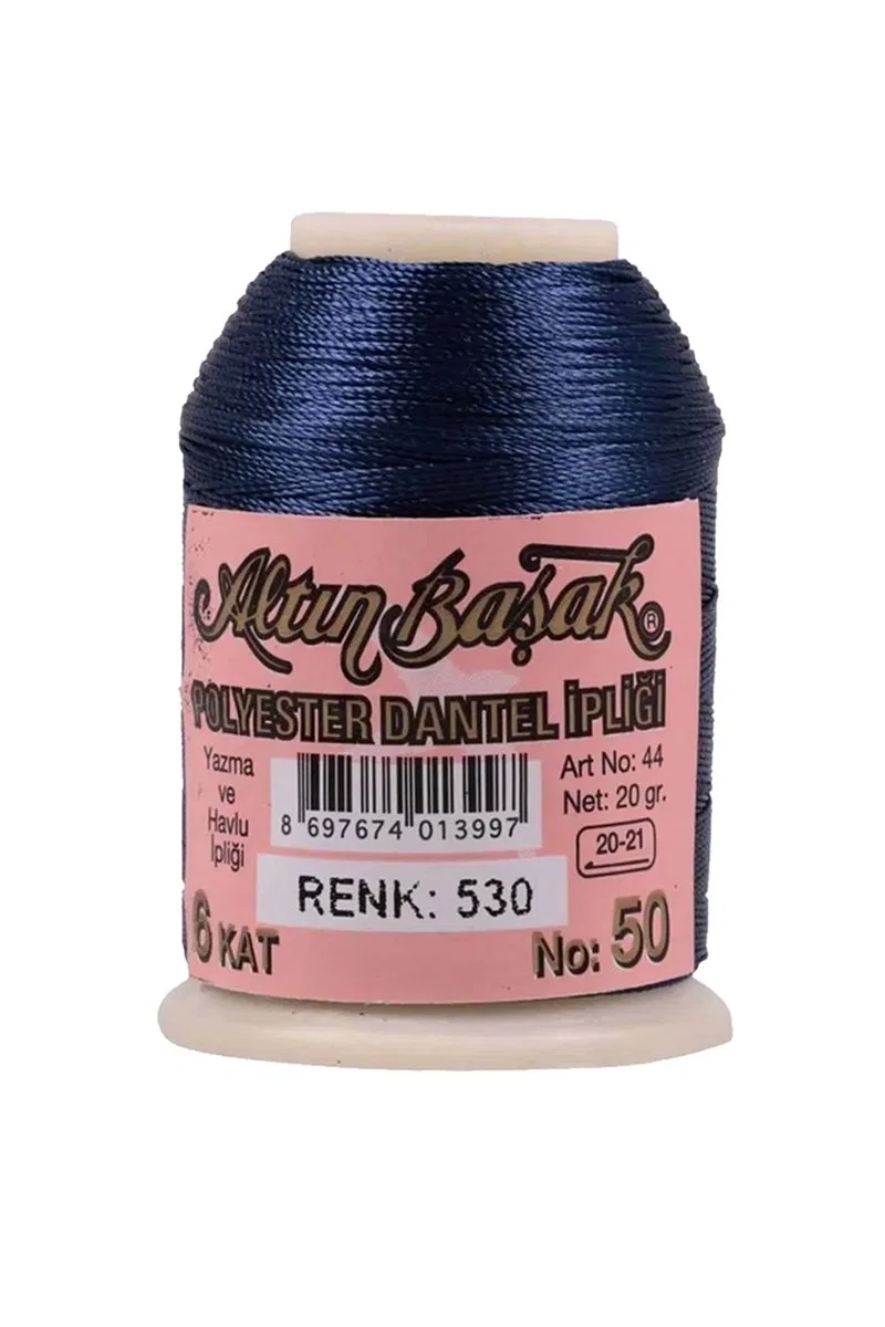 3 Adet Altınbaşak Oya ve Dantel İpi 20 gr - Royaleks - No: 530 görsel 3