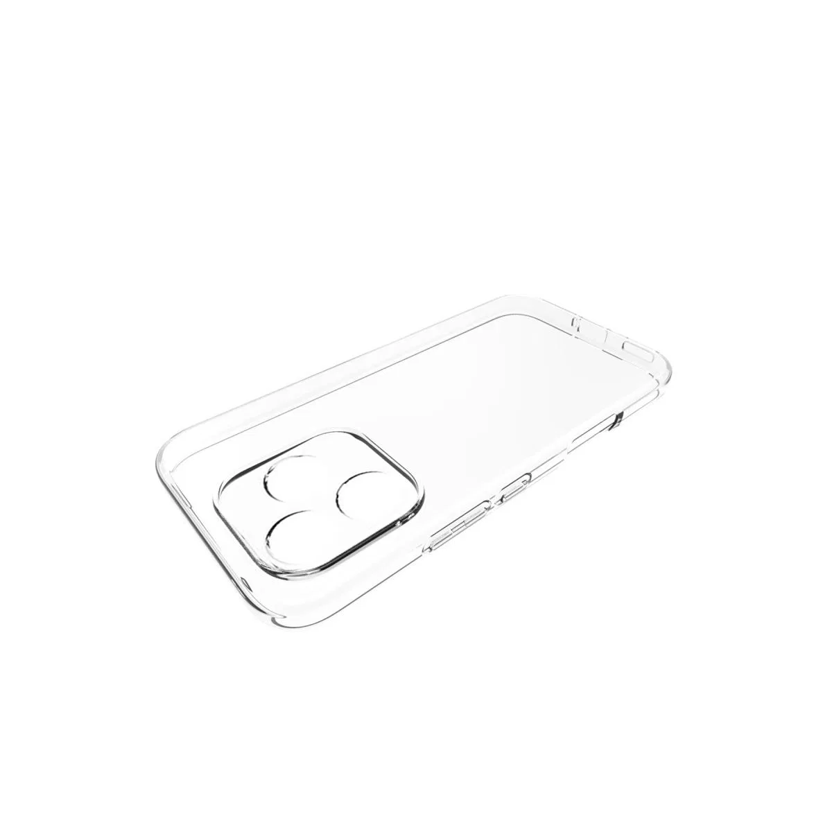Huawei Honor 600 Lite Lüx Şeffaf Silikon - Şeffaf görsel 3