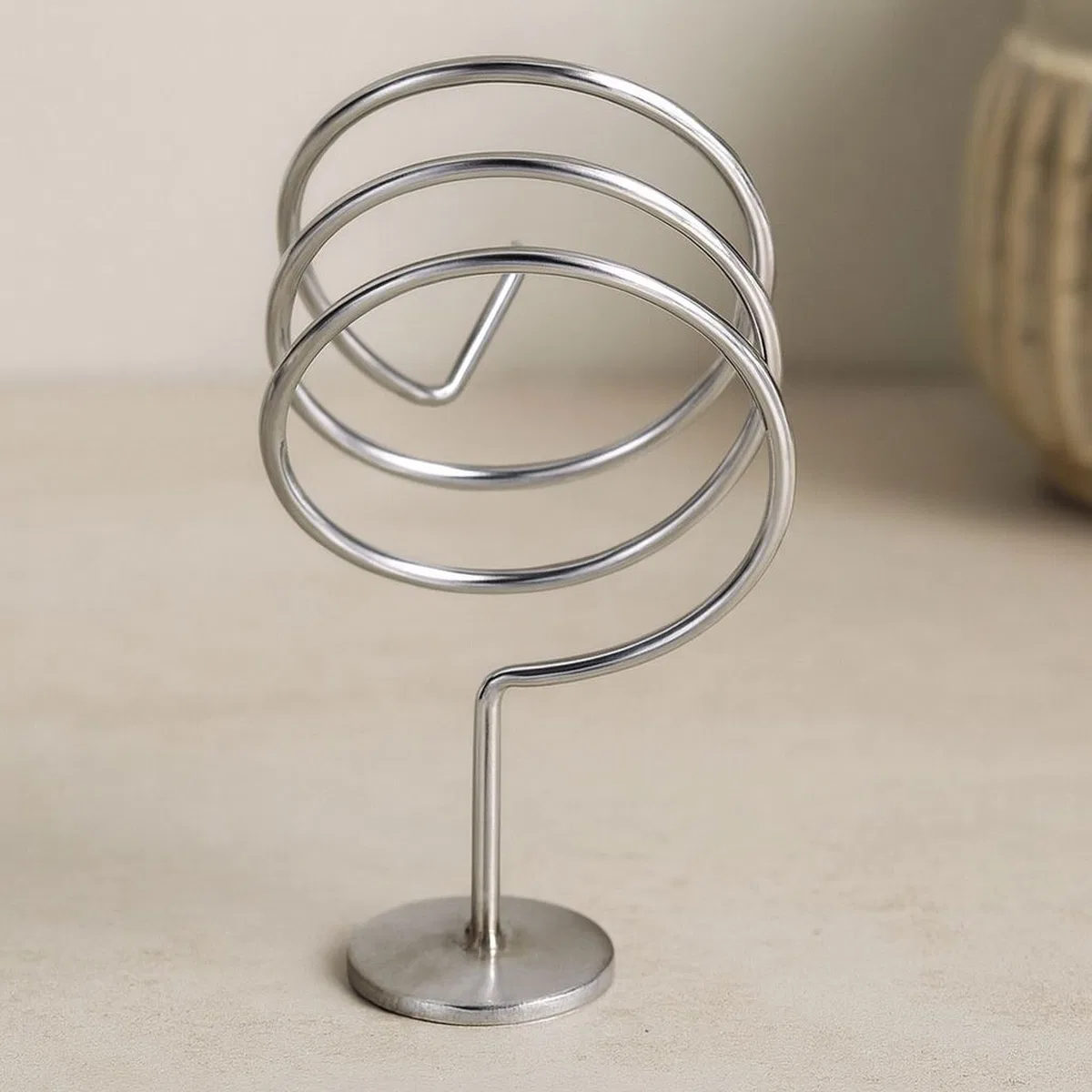 Vidalı Metal Fön Makinesi Askısı
