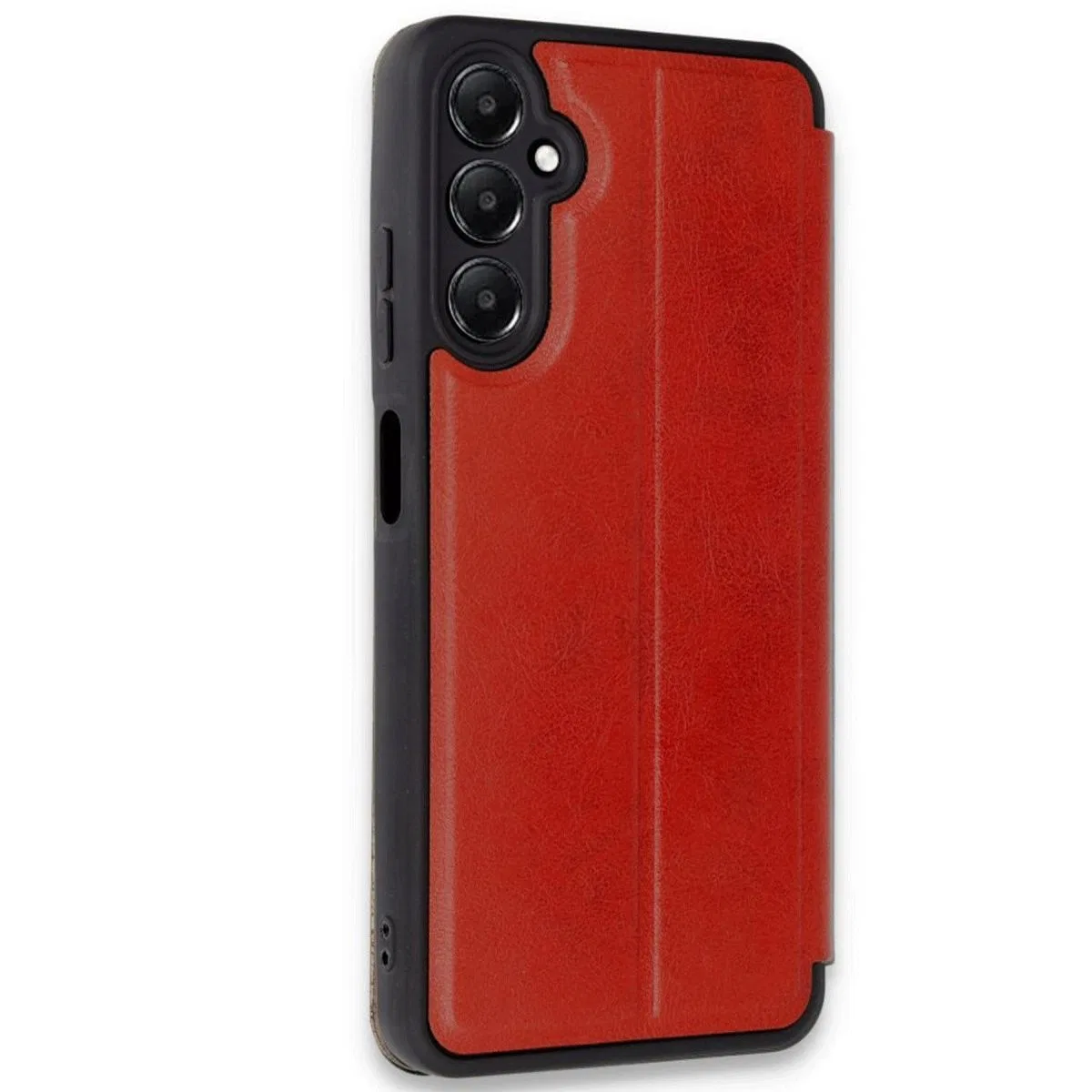 Samsung Galaxy A36 Kılıf Flip Cover - Kırmızı görsel 2