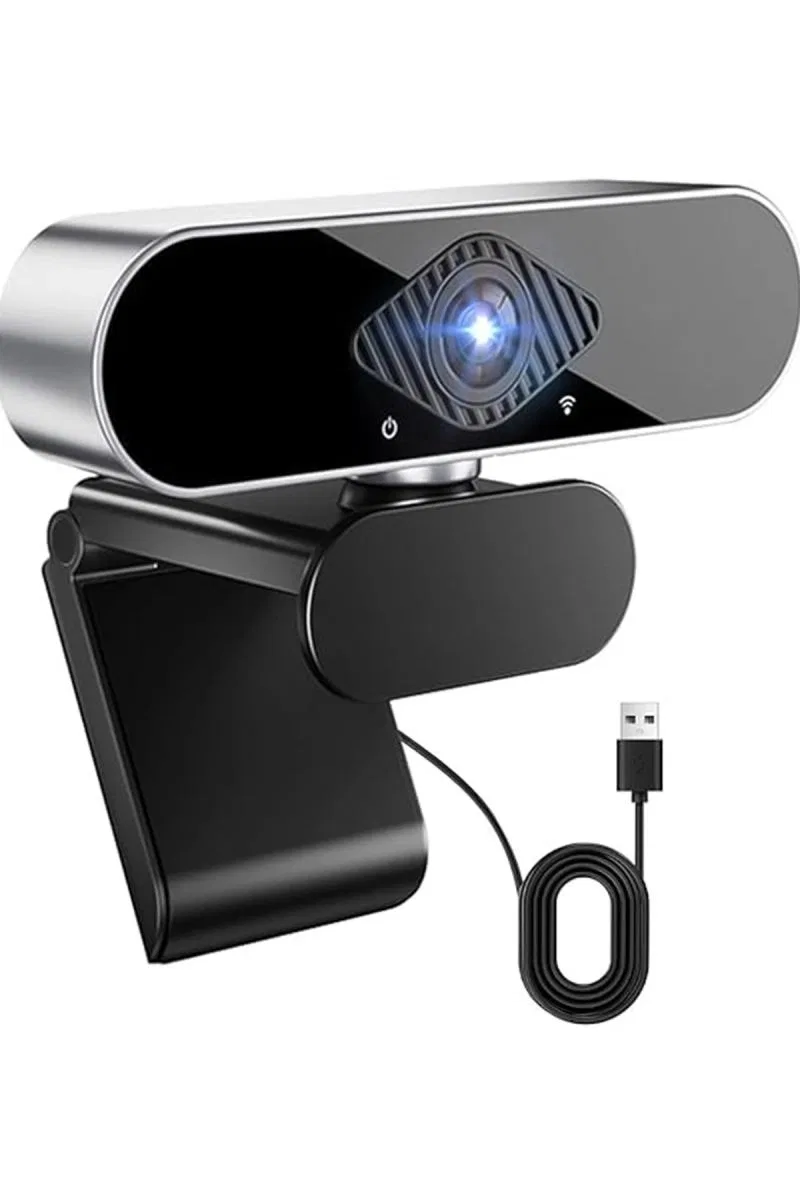 Webcam Orjınal 1080p Hd Konferans Kamera Dahili Mikrofon Görüntülü Sohbet Yayın Kamerası Hd Video Ae-104 görsel 7