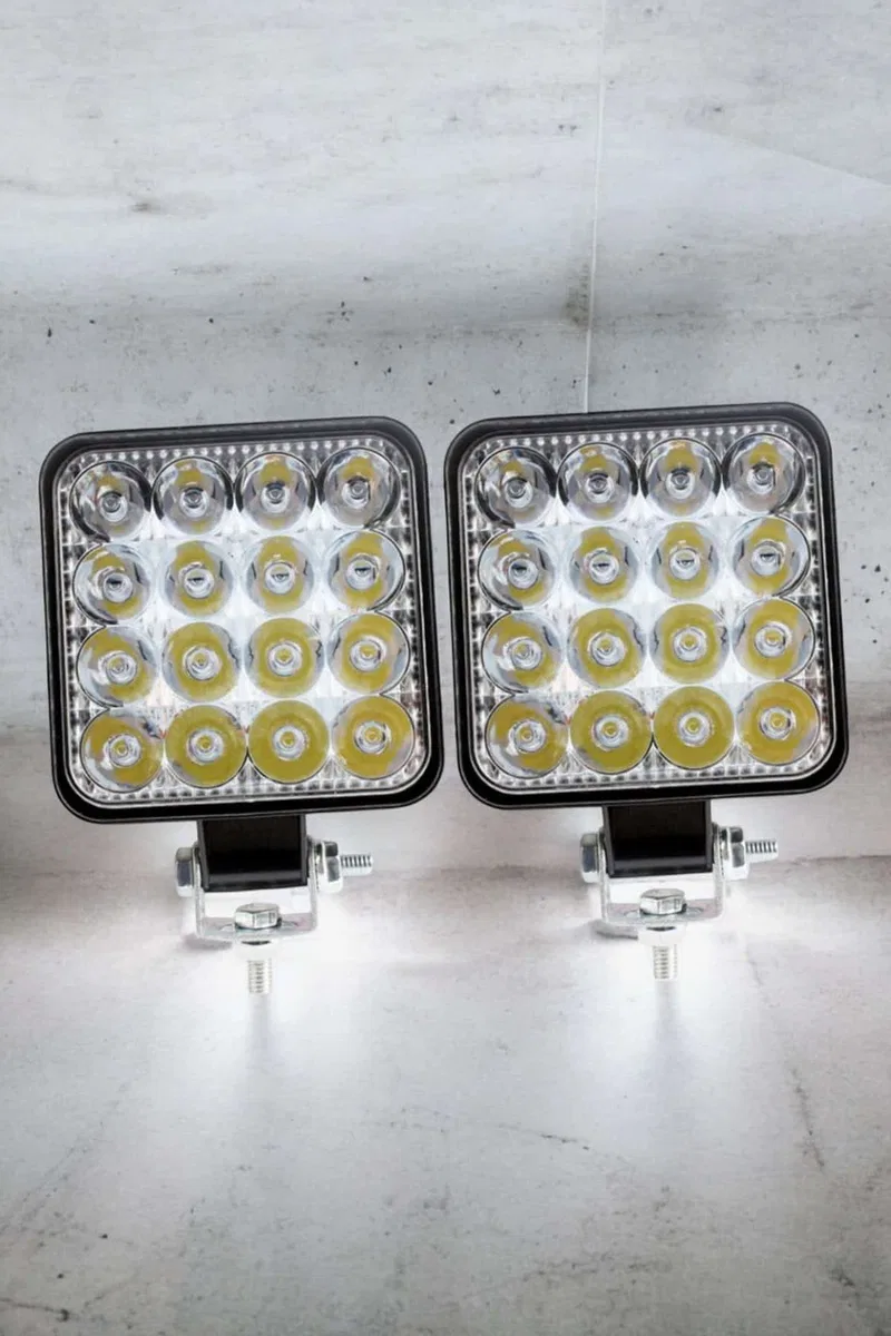 Tepe Lambası Tüm Araç Tiplerine Uygun Çalışma Lambası 16 Ledli görsel 5