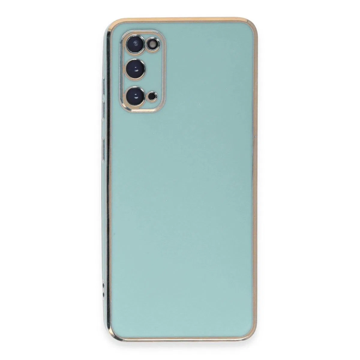 Newface Samsung Galaxy S20 Kılıf Volet Silikon - Açık Yeşil