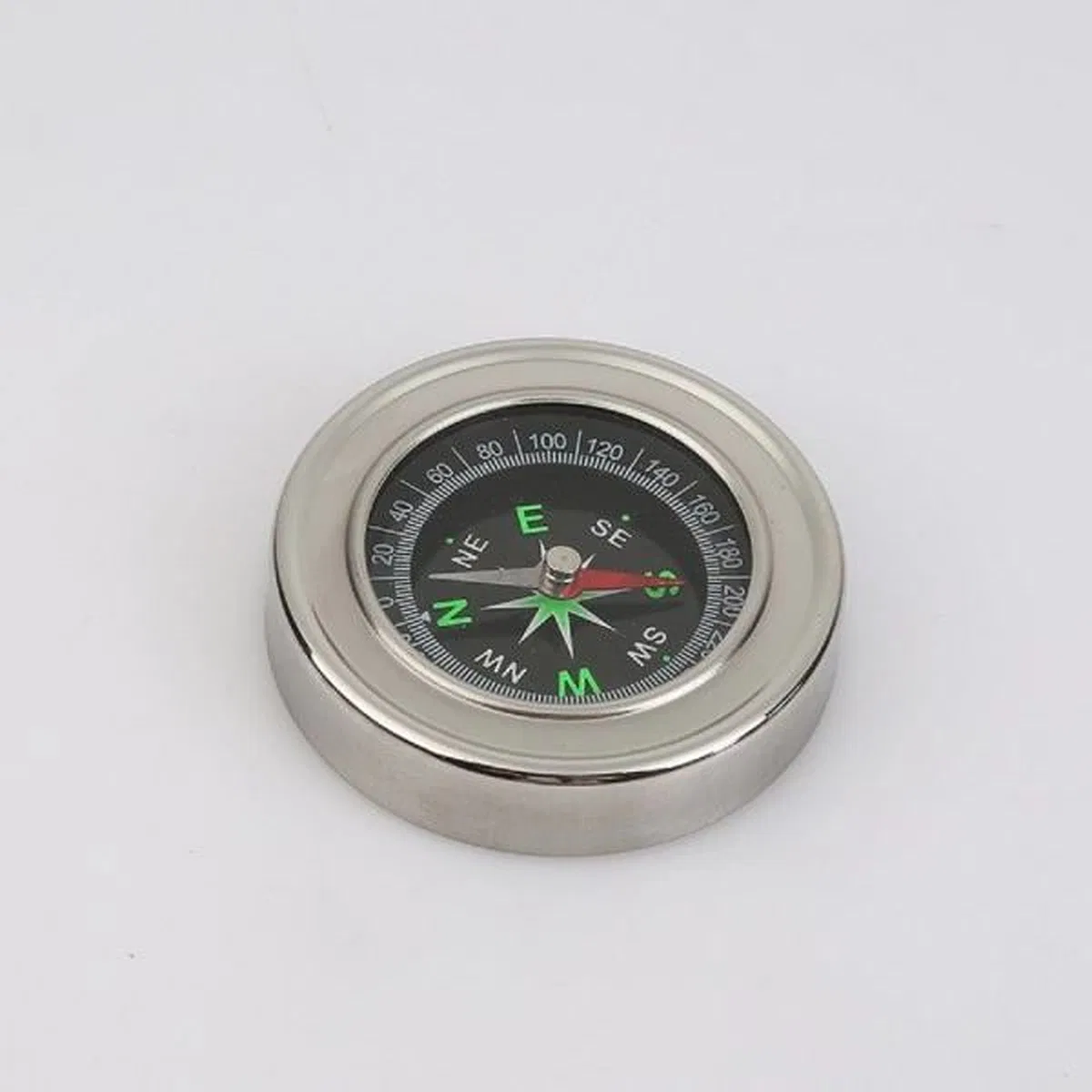 Yuvarlak Metal Kasa Dayanıklı Pusula 80mm görsel 4