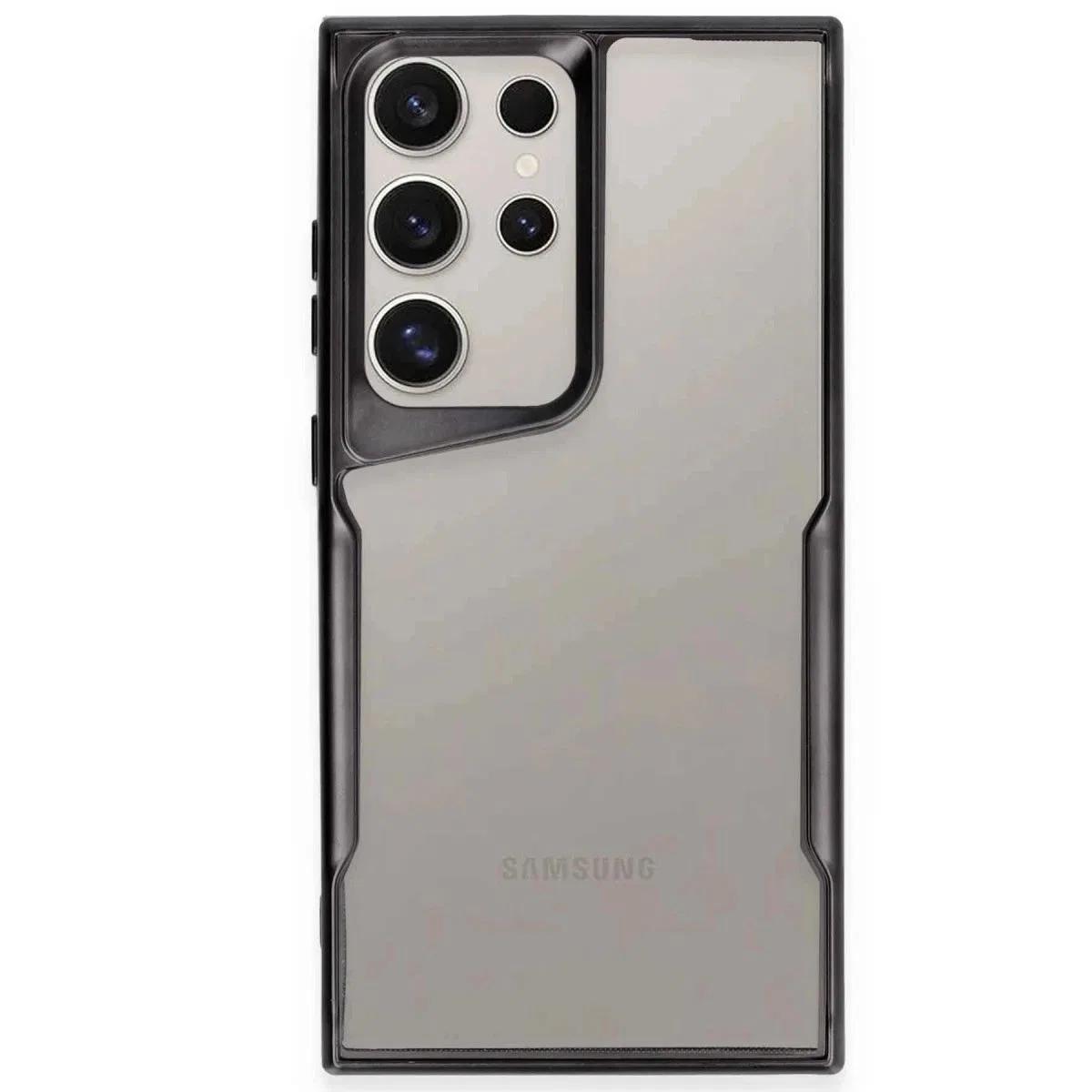 Samsung Galaxy S25 Ultra Kılıf Boyi Silikon Kapak - Siyah