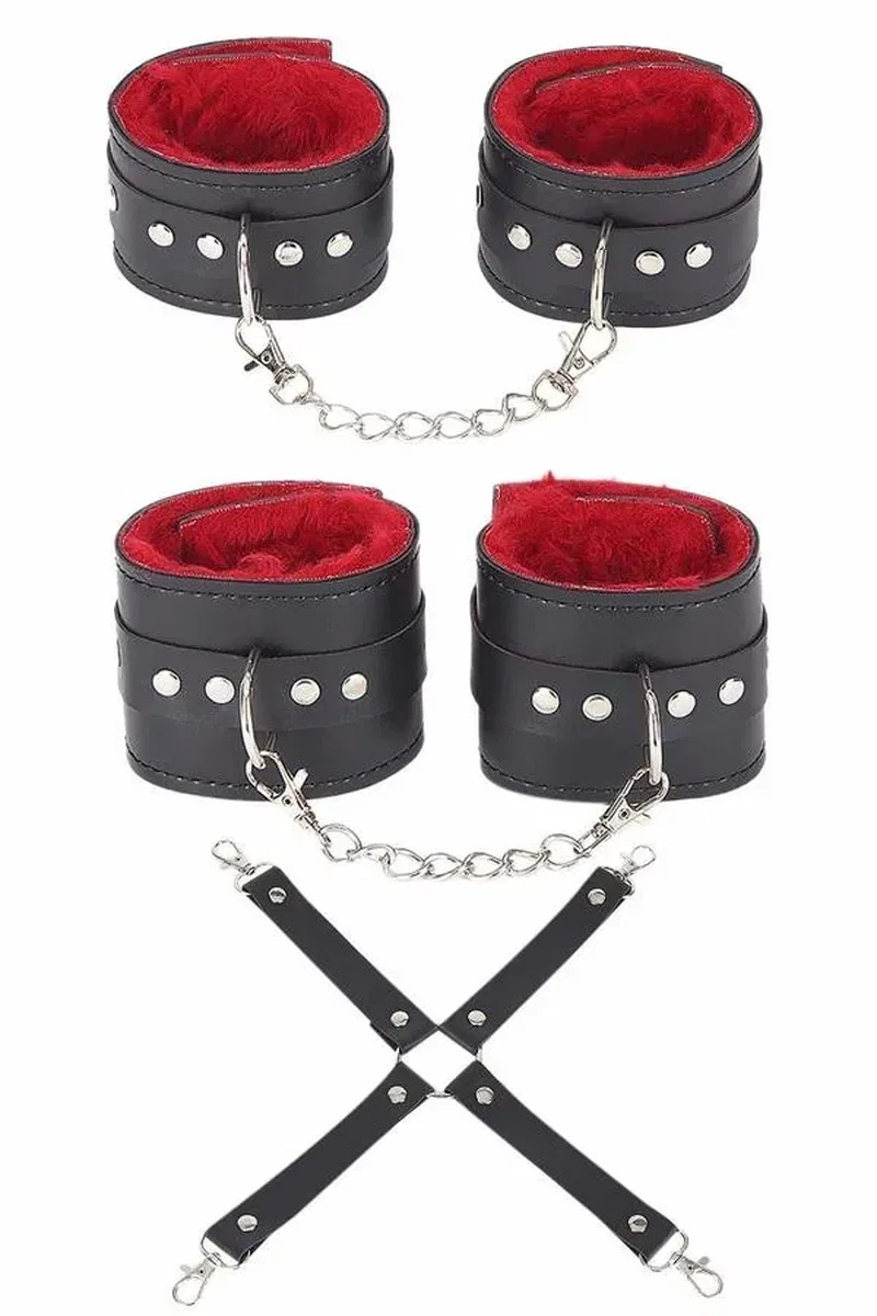 Siyah Kırmızı Harness Aksesuar Set görsel 2