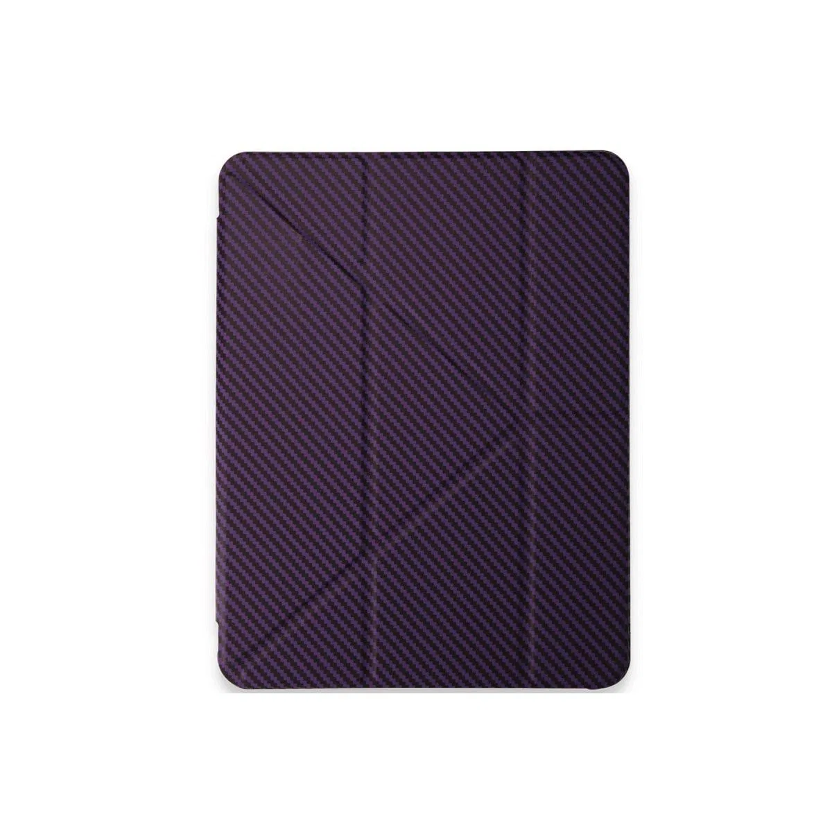 Apple İpad Pro 13 (2024) Kılıf Color Karbon Tablet Kılıfı - Derin Mor