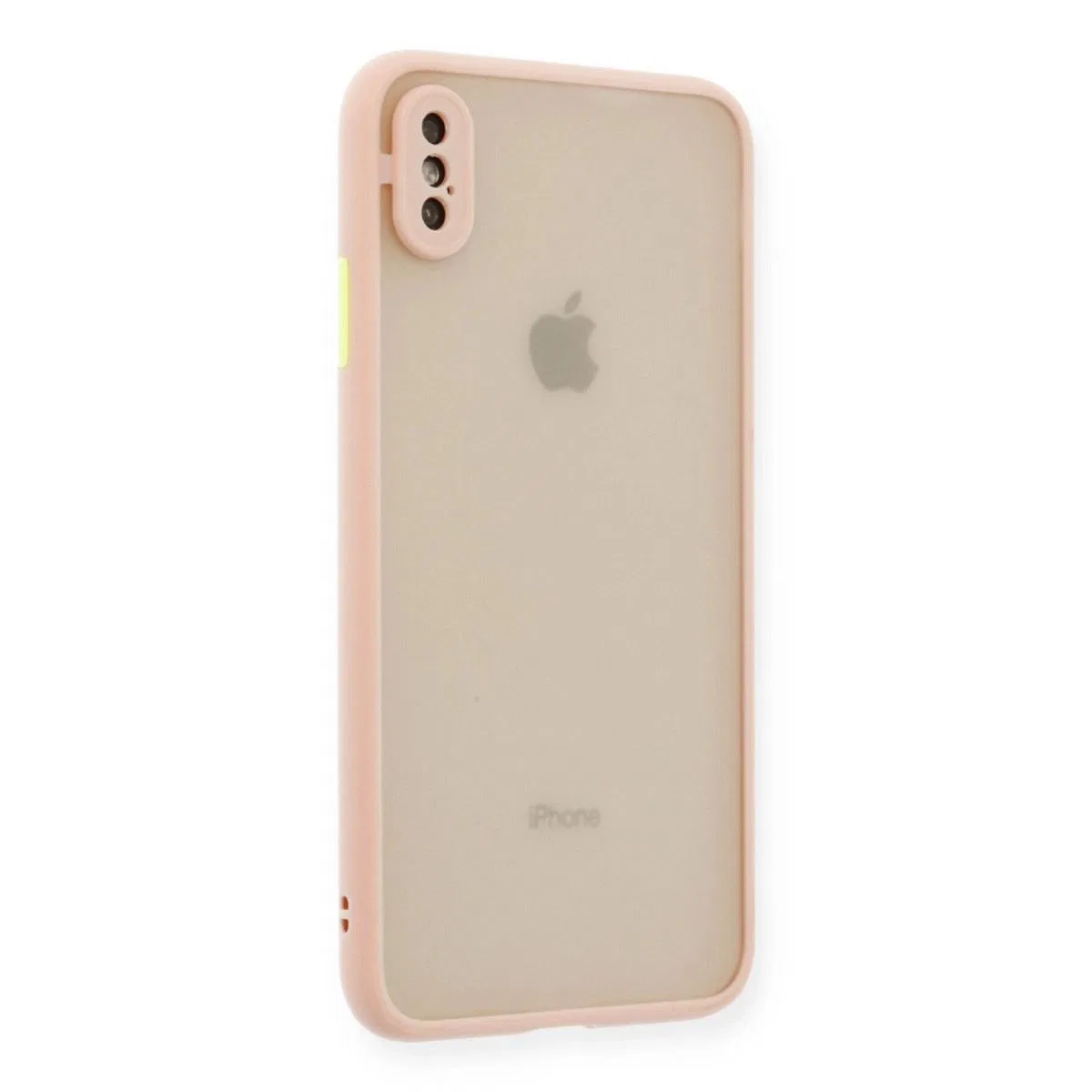 Apple İphone X Kılıf Montreal Silikon Kapak - Pembe görsel 2