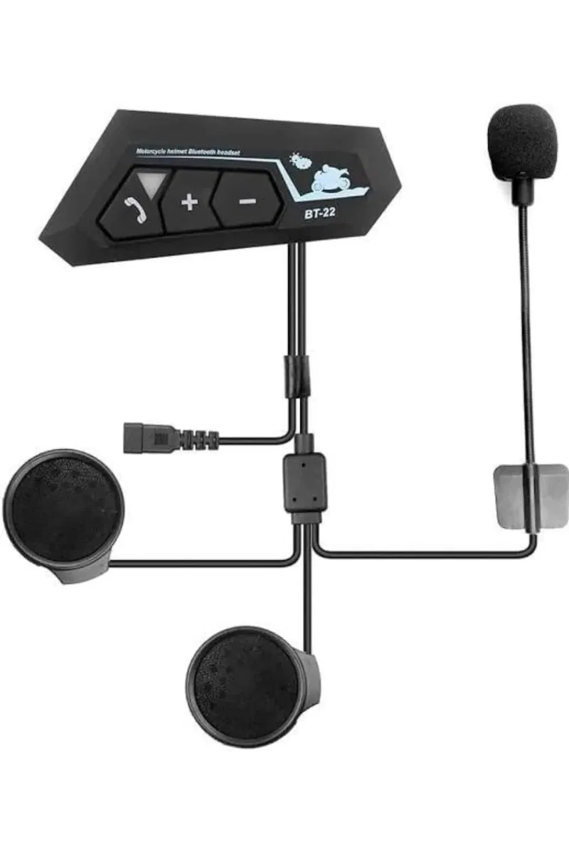 Yeni Nesil Dinleme Ve Konuşma Özellikli Intercom Kask Kulaklığı 5. 0 Bluetooth görsel 3