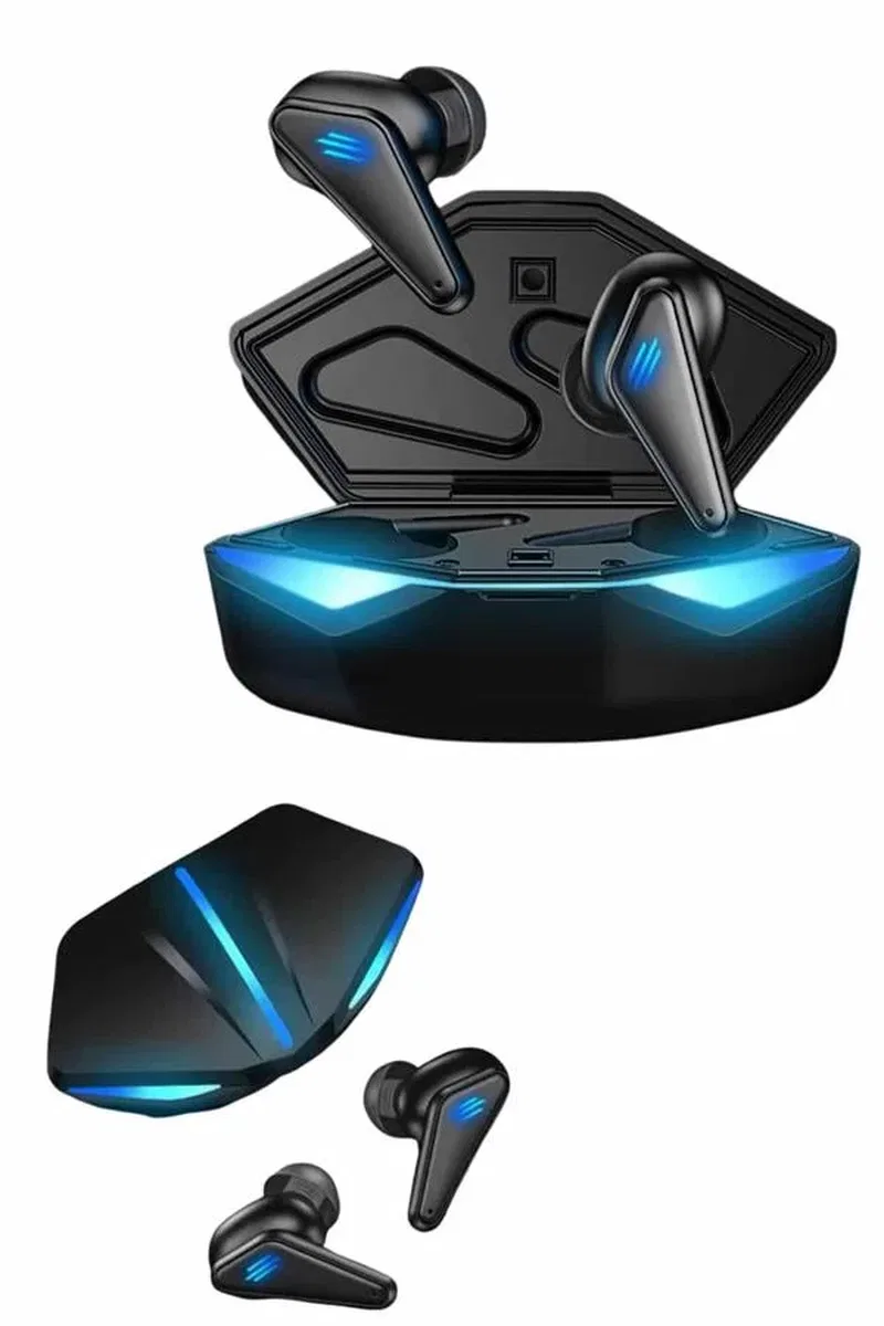Wireless Gaming Kulaklık Mikrofonlu Bluetooth Oyuncu Kulaklığı görsel 5