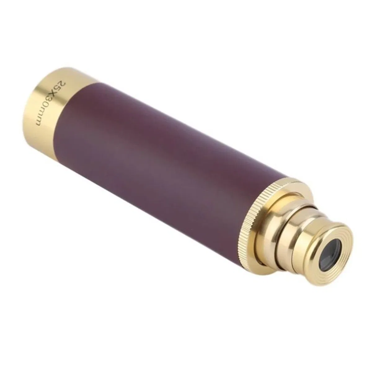 25x30 Panda Korsan Dürbün Deri Kaplama Avuç İçi Monoküler Dürbün görsel 3
