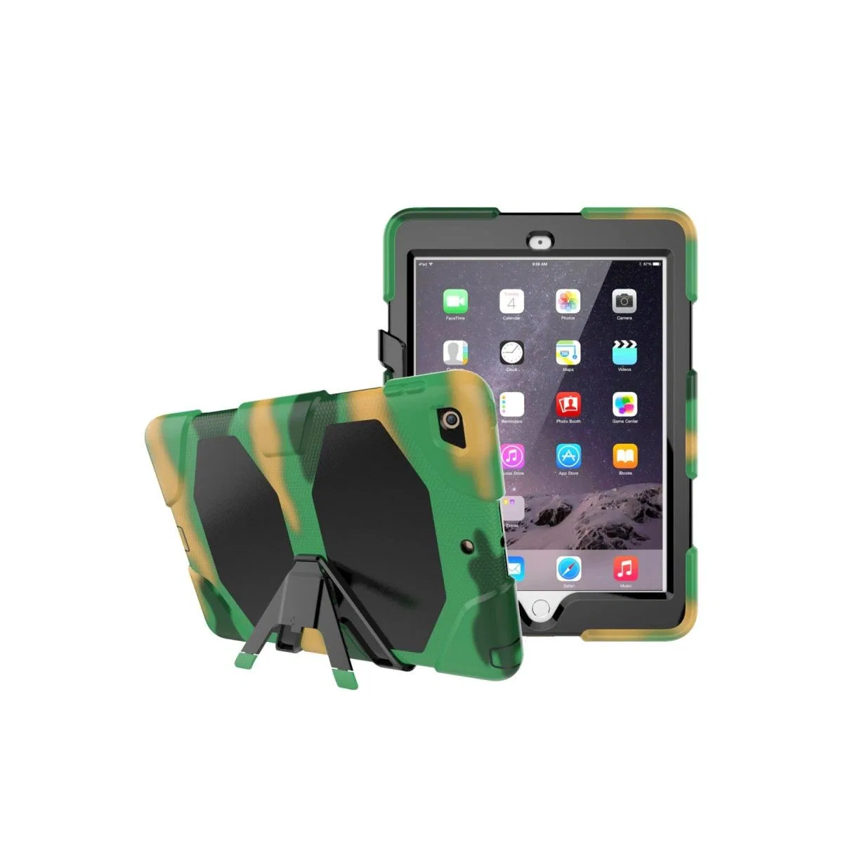 Apple İpad 5 Air 9. 7 Kılıf Griffin Tablet Kapak - Kamuflaj görsel 3