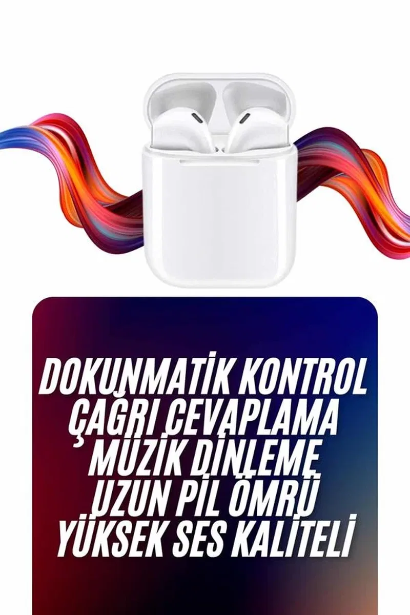Akıllı Saat Kulaklık Hediyeli Uyku ve Sağlık Takibi Yapabilen Uzun Ömürlü görsel 3