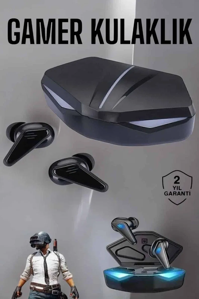 Bluetooth Oyuncu Kulaklığı ANC Özelliği Yüksek Ses Kaliteli