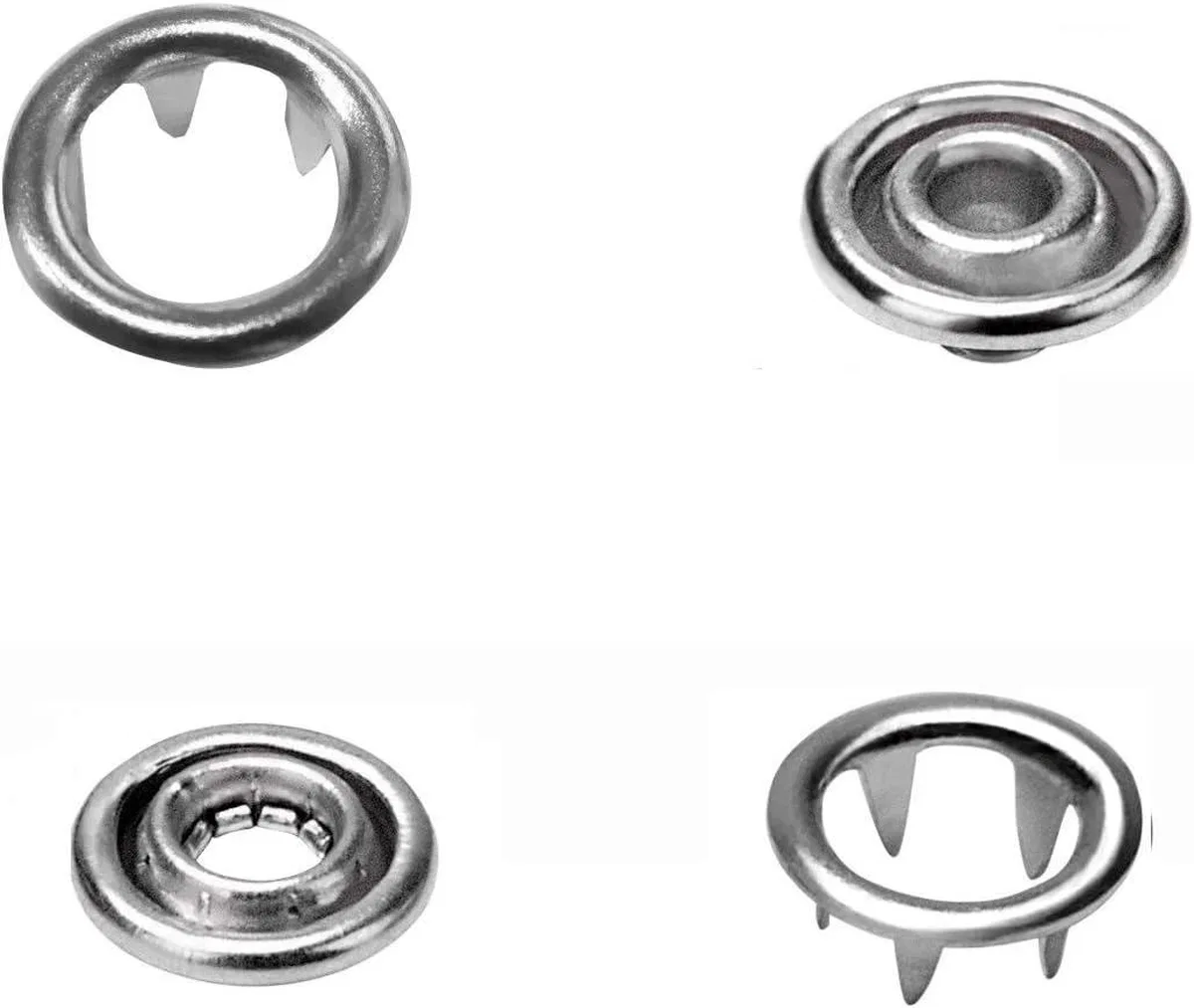 Metal Çıtçıtlı Düğme Pensesi Ve Düğmesi (25 Set) görsel 3