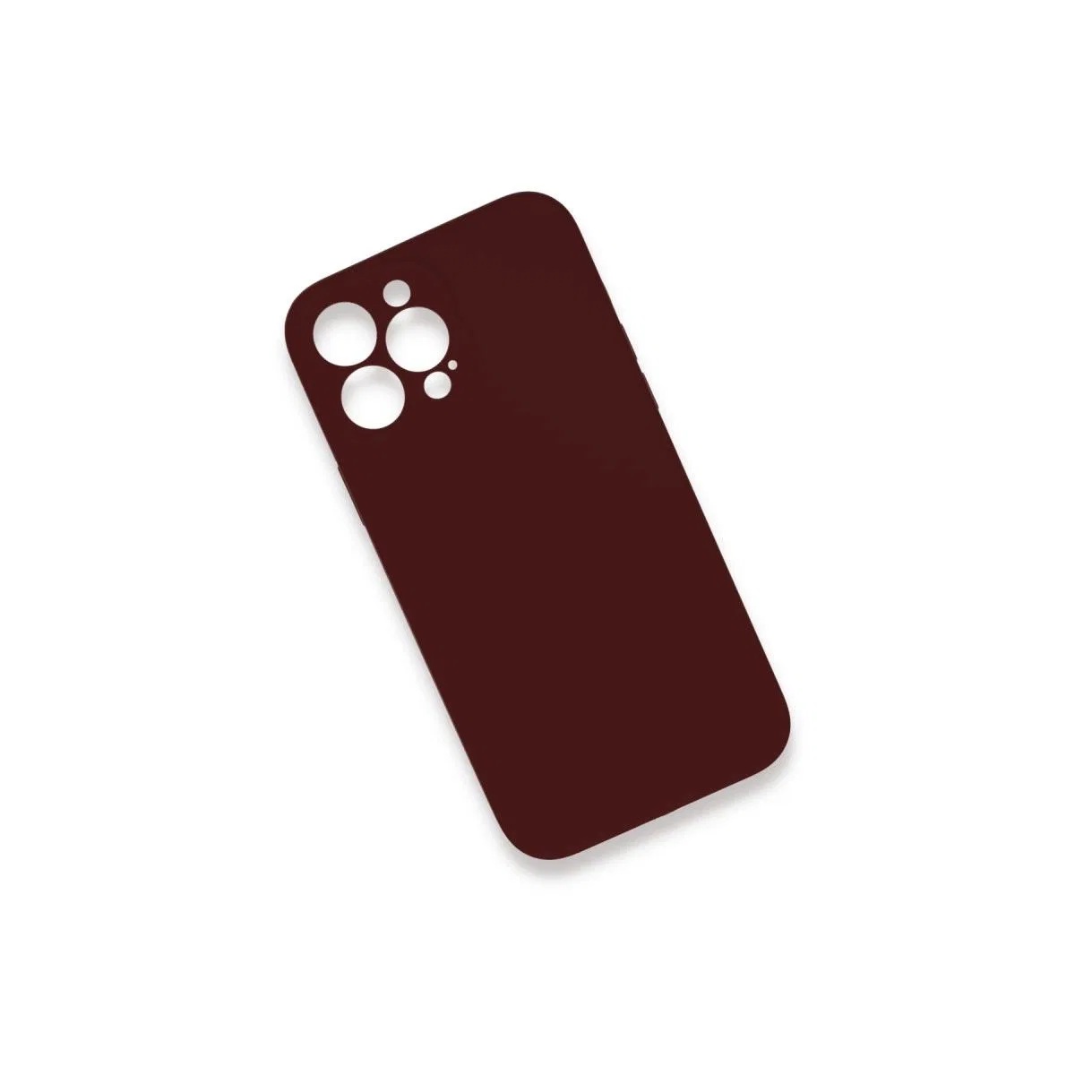Apple İphone 13 Pro Max Kılıf Lansman Legant Silikon - Bordo görsel 2