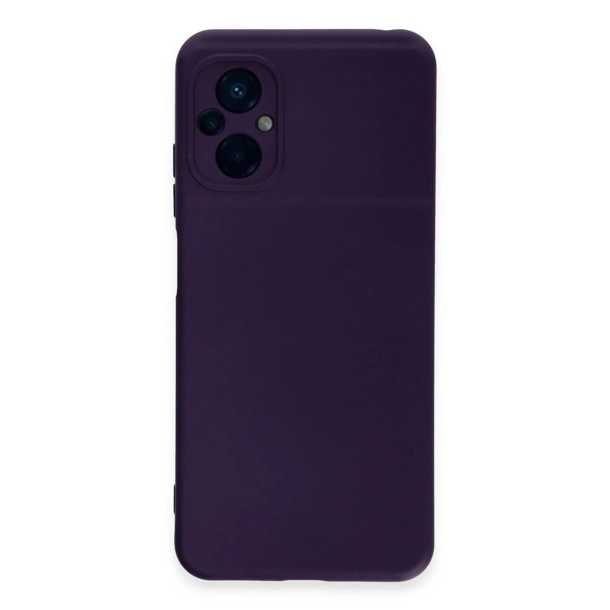 Xiaomi Poco M5 Kılıf Nano İçi Kadife Silikon - Mor