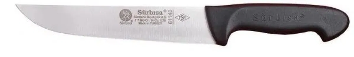 61140 - Sürmene Kasap Bıçağı 20 Cm - Kurban, Doğrama, Kesim görsel 2