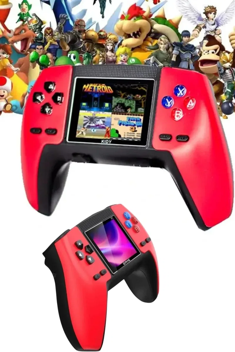 520 Retro Oyunlu El Konsolu Atari Oyun Konsolu Taşınabilir görsel 2