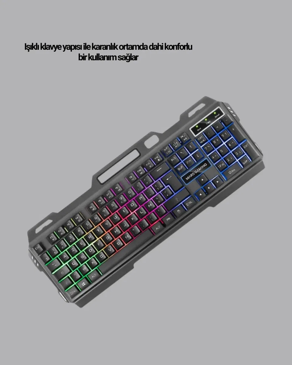 HN01 KULAKLIK + PG-8018 OYUNCU KLAVYESİ SET görsel 3